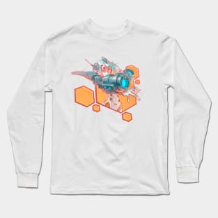 Android girl Long Sleeve T-Shirt